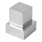 Kit 02 Acabamento Qd cromado 100 Metal Reg Pressão gaveta