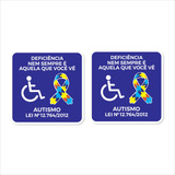 Kit 02 Adesivos Lei