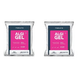 Kit 02 Alginatos Algigel 410g Esculturas  Moldes Em Geral