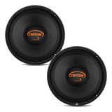 Kit 02 Alto Falantes Woofer Triton 8 Pol 450w Rms Cada 900w
