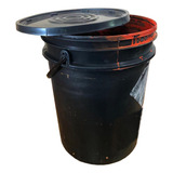 Kit 02 Baldes Reuso Para Tintas Argamassa Areia 20 Litros