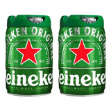 Kit 02 Barril Cerveja Heineken