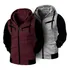 Kit 02 Blusa De Frio Moletom Unissex Com Ziper Grosso Capuz