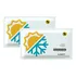 Kit 02 Bolsas Gel 250ml Anticongelante Pra Uso Quente frio