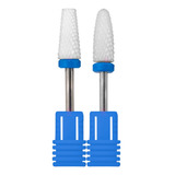 Kit 02 Brocas Cerâmica Acabamento Não Esquenta Manicure