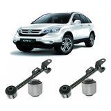 Kit 02 Buchas Do Braço Superior Traseiro Honda Crv 2007 2012