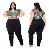 Kit 02 Calca Legging