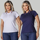 Kit 02 Camiseta Feminina