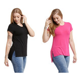 Kit 02 Camisetas Feminina
