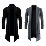 Kit 02 Cardigan Masculino Blusa De