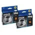 Kit 02 Cartucho De Tinta Epson Preto P/ Stylus T196 (eps01)