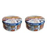 Kit 02 Cera Carnauba Moveis Madeira Geral Conserva Brilho