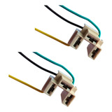 Kit 02 Conector Reparo Soquete Plug Lâmpada Farol H4 H5