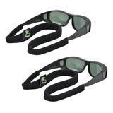 Kit 02 Cordões Segurador De Óculos Jogá Neoprene Flutuante