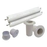 Kit 02 Degraus Para Escada De Piscina Em Abs Chumbador