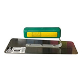 Kit 02 Desempenadeira Aço Inox Galo 308 00 Marmorato
