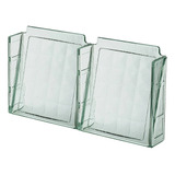 Kit 02 Elemento Vazado Cobogó Em Vidro Veneziana Ventilação
