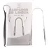 Kit 02 Ferramenta P  Limpar Língua Aço Inox Raspagem Lingual