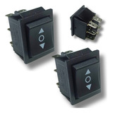 Kit 02 Interruptor Talha E Guincho Eletrico Botao Sobe Desce