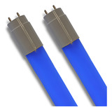 Kit 02 Lâmpada Led Tubular T8 Azul 120cm Bivolt Aquário