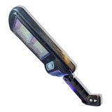 Kit 02 Luminaria Led Solar 200w Parede Sensor Presença