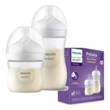 Kit 02 Mamadeiras Pétala 125ml E 260ml Philips Avent