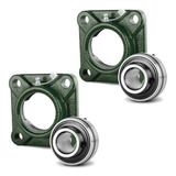 Kit 02 Mancal Com Rolamento Ucf 210 eixo 50mm 