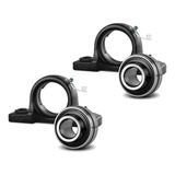 Kit 02 Mancal Com Rolamento Ucp 206 20 eixo 1 1 4 31 75mm 