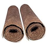 Kit 02 Mantas De Fibra De Coco Orquídea Bromélia Jardinagem