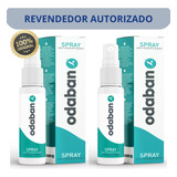 Kit 02 Odaban Spray 30ml Antitranspirante P Hiperidrose