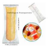 Kit 02 Pacotes Embalagem Higiênica Bopp Geladinho Gourmet