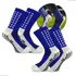 Kit 02 Par Meia Antiderrapante Futebol Tipo Proscks Treino
