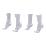 Kit 02 Pares Meia Corrida Ciclismo Hupi Carbono Branco
