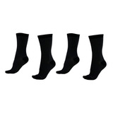 Kit 02 Pares Meia Corrida Ciclismo Hupi Carbono Preto