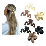 Kit 02 Piranhas Prendedor Presilha Grande Para Cabelo