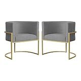 Kit 02 Poltronas Luana Para Sala Suede Cores DS Estofados