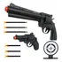 Kit 02 Revólver Atira Dardos Narf Shot Arma De Brinquedo