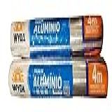 Kit 02 Rolos De Papel Alumínio De 4m Cada