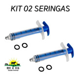 Kit 02 Seringas Veterinária 25 Ml Fazfort