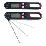 Kit 02 Termômetro Digital Culinário Dobrável 50 Até 300c