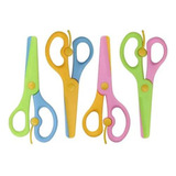 Kit 02 Tesouras Escolar Kids Sem Lâmina Segura Crianças