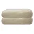 Kit 02 Toalhas De Banho Gigante Velour Camesa 100  Algodão Cor Bege