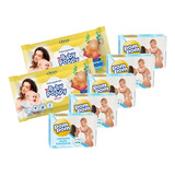 Kit 02 Toalhas Umedecidas Baby Poppy 05 Sabonete Pompom