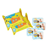 Kit 02 Toalhas Umedecidas Clean Baby 04 Sabonete Pompom