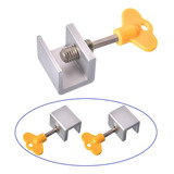Kit 02 Travas Janela Crianças Proteção Segurança Limitadora