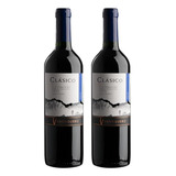 Kit 02 Vinhos Ventisquero Classico Merlot 750ml