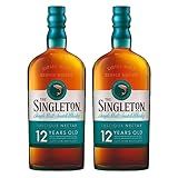 Kit 02 Whisky Singleton Of Dufftown 12 Anos 750ml