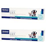 Kit 02un Cet Pasta Dental Enzimática 70g Cada Virbac