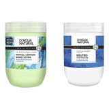 Kit 02un Gel Redutor Mentol E Creme Neutro D água Natural