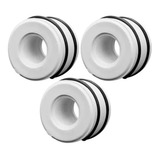Kit 03 Adaptadores Para Led Para Cano De 50mm Brustec